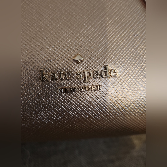 NWT Kate Spade rose gold handbag and wallet set - Picture 7 of 12
